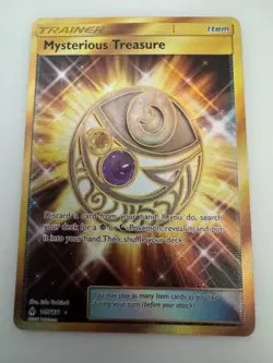 Mysterious Treasure - 145/131 - Forbidden Light - Gold Secret Rare - Pokemon TCG - Image 1