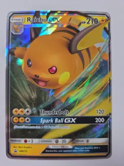 Raichu GX SM213 SM Promos Pokemon NM English - Image 1