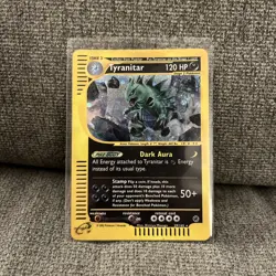Pokemon Expedition Base Set Tyranitar Holo Rare 029/165 English 2002 NM - Image 2