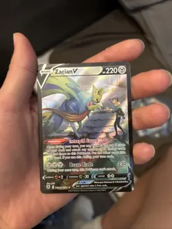 Pokemon TCG Zacian V TG21/TG30 Sword & Shield Astral Radiance Trainer Gallery - Image 1