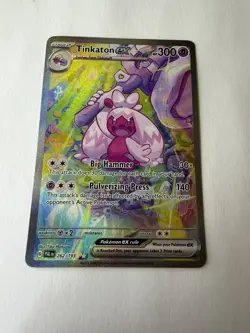 Pokemon TCG Tinkaton ex 262/193 SV02 Paldea Evolved SIR Full Art Holo - Image 2