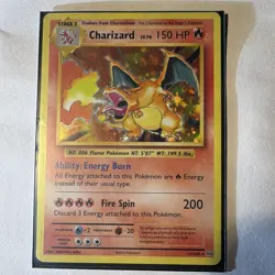 Pokemon TCG Charizard 11/108 Evolutions Holo Rare Holo Eng 2016 150 HP - Image 1
