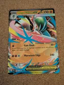 Mega Gallade ex 048/086 Double Rare ME04: Chaos Rising Pokemon Holo Near Mint - Image 1