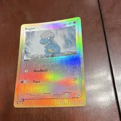 Pokemon TCG-Bagon-EX Dragon-49/97-40HP-Reverse Holo-Common-Basic-English-2003 - Image 1