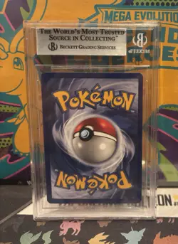 BGS 8.5 Machamp 1st Edition Holo Rare Pokemon 1999 Base Set 8/102 Sub Grades - Image 2