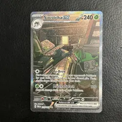 Sinistcha EX 210/167 Twilight Masquerade SIR Pokemon TCG - Image 1