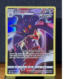 Pokemon TCG Malamar Silver Tempest Trainer Gallery Full Art TG06/TG30 Holo Ultra - Image 1