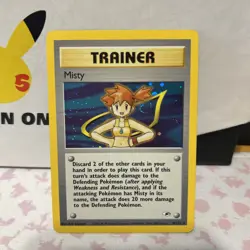 Pokemon TCG Misty Gym Heroes 18/132 Holo Holo Rare NM💫 swirl 💫 - Image 2