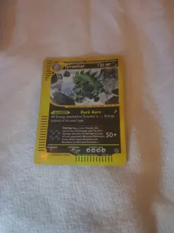 Pokemon TCG Tyranitar Expedition Base Set 29/165 Reverse Holo Rare LP/MP - Image 2