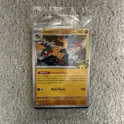 Pokemon Archeops Fossil Museum Exclusive Promo 051/086 SEALED - Image 1