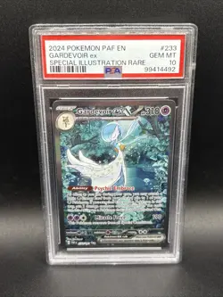Pokemon Paldean Fates Gardevoir EX #233/091 Special Illustration Rare PSA 10 - Image 1