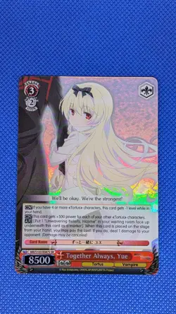 Always Together Yue Weiss Schwarz ARI s103-047s sr Arifureta: From Commonplace - Image 1