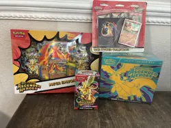 Pokemon Ascended Heroes Lot ETB, Booster Bundle, Tech Sticker & Emboar Ex Box!!! - Image 1