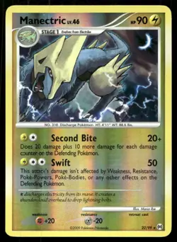 Manectric (22) Arceus Reverse Holo 22/99 Pokemon TCG - Image 1