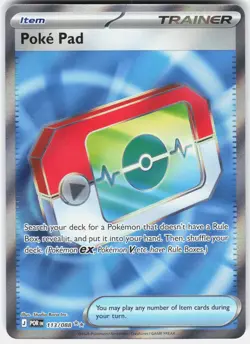 Pokemon Poke Pad 113/088 Ultra Rare Perfect Order Pokemon Near Mint - Image 1