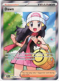 Pokemon Dawn 118/094 Ultra Rare Phantasmal Flames Pokemon Near Mint - Image 1