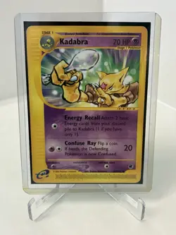 Pokemon TCG Kadabra 084/165 2002 Expedition e-Reader Uncommon Regular - Image 5