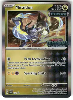 Miraidon (Prerelease) 092 Holo Promo Scarlet & Violet Promo Pokemon LP - Image 1