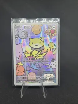 Ditto Abra 29 - After Skool Hobby V2 Genetic Mystery - Pokemon Fan Art HOLO - Image 1