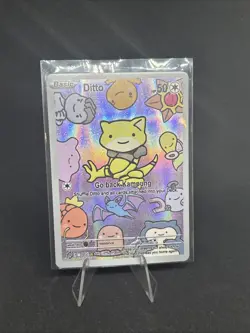 Ditto Abra 29 - After Skool Hobby V2 Genetic Mystery - Pokemon Fan Art HOLO - Image 2