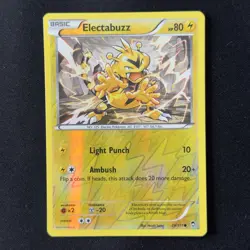 Electabuzz 29/111 Reverse Holo Common XY Furious Fists 2014 Pokemon English - Image 1
