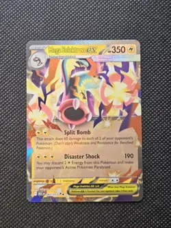 Pokemon TCG Mega Evolution Ascended Heroes Mega Elektross EX 061/217 NM - Image 1