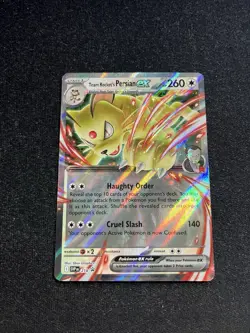 Team Rockets Persian Ex Black Star Promo 218 New NM-M Pokemon Card - Image 1