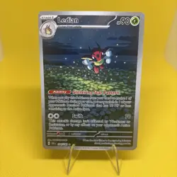 Ledian 144/142 Illustration Rare Stellar Crown Pokemon - Image 1