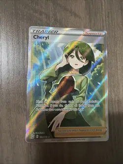 Cheryl 159/163 Swsh05: Battle Styles Ultra Rare Full Art Holo Trainer Pokemon NM - Image 1