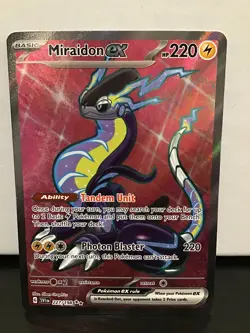 Miraidon ex 227/198 Ultra Rare Full Art Pokemon Scarlet & Violet - Image 1