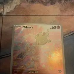 Milcery 152/142 Stellar Crown Illustration Rare Holo Pokemon - Image 4