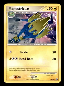 Manectric 44/99 Uncommon Arceus Pokemon Near Mint - Image 1