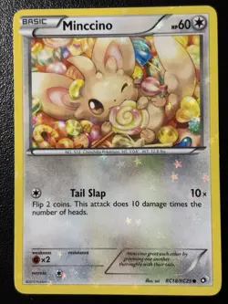 Minccino RC18/RC25 NM Legendary Treasures Radiant Collection Pokemon Card LP - Image 1