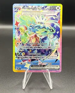The Pokemon Company Terapagos ex 169/131 SV Prismatic Evolutions SAR EN - Image 1
