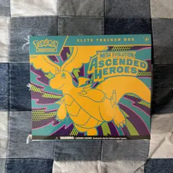 Pokemon Mega Evolution Ascended Heroes Elite Trainer Box - Image 1