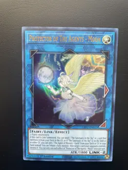 Yugioh Protector Of The Agents - Moon GFP2-EN011 Ultra Rare 1st Edition NM - Image 1