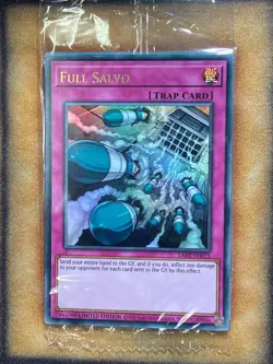 Yugioh Full Salvo LART-EN075 Ultra Rare Lost Art Promo Limited Edition SEALED - Image 1