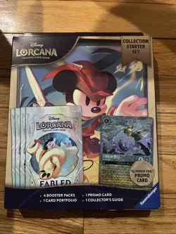 Disney Lorcana Fabled Collection Starter Set - Image 1