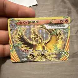The Pokemon Company Ho-Oh BREAK XY154 Promo Holo Pokemon TCG Card English 150 HP - Image 1