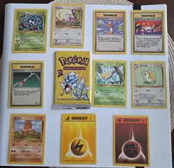 Pokemon Base Set 2 Booster Pack-OPENED All Cards Pack Fresh/Mint ! - Image 3