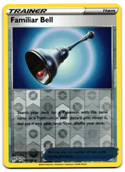 Familiar Bell 161/189 - Darkness Ablaze Pokemon TCG Reverse Holo - LP Card - Image 1