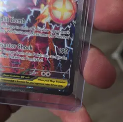 Mega Eelektross EX 278/217 ASC EN Rare Full Art Holo EX Pokemon TCG Card - Image 3