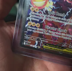 Mega Eelektross EX 278/217 ASC EN Rare Full Art Holo EX Pokemon TCG Card - Image 4