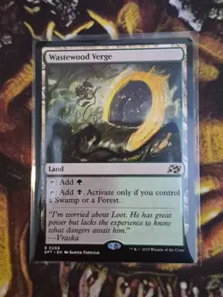 Wastewood Verge - Aetherdrift Foil MT/NM Pack Fresh!! - Image 1