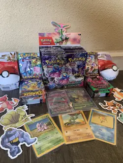 Pokemon TCG Mystery Pack ✨Booster Packs + Vintage + ULTRA RARES + HOLOS + GIFTS - Image 1