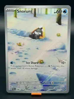 Pokemon: Snorunt 188/182 Illustration Rare - Paradox Rift - Image 1