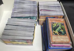 1996 Vintage Yu-Gi-Oh TCG Card Lot of 750+ Common & Rare Cards - Image 1