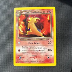 Pokemon Card Neo Destiny Dark Typhlosion Holo 10/105 - Image 1