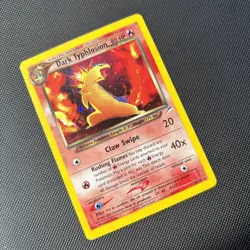 Pokemon Card Neo Destiny Dark Typhlosion Holo 10/105 - Image 2