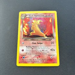 Pokemon Card Neo Destiny Dark Typhlosion Holo 10/105 - Image 4